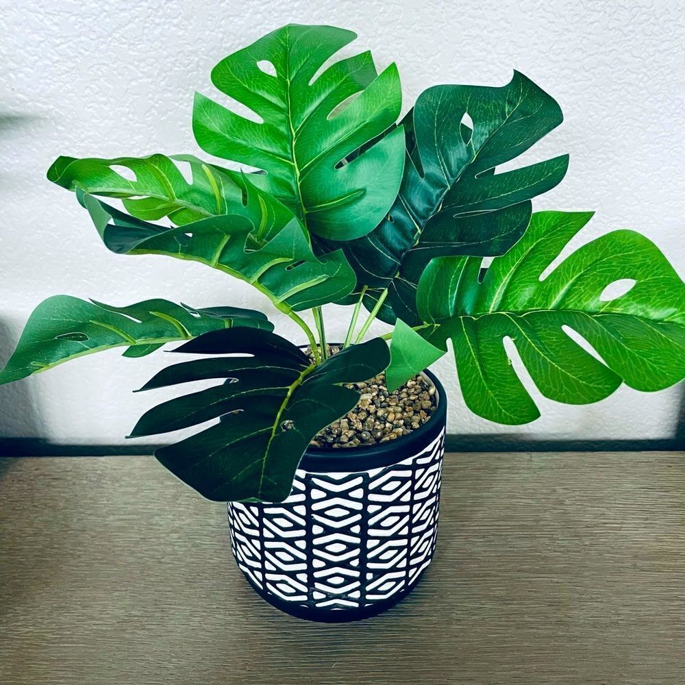 Greenery Artificial Boho Modern Potted Plant